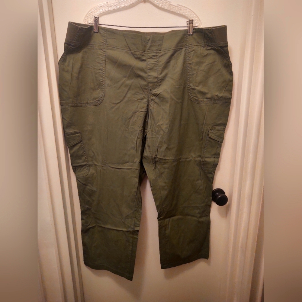 Olive Green Cargo Pants